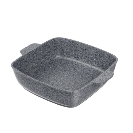 Жаровня алюмин. 24х24см (АП) Premium grey (37901) (Мечта)