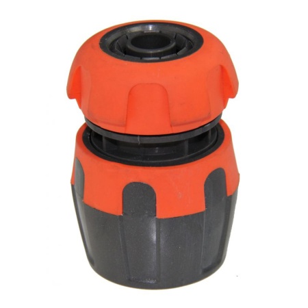 Коннектор (быстросъем) для шланга 1/2"-5/8" п/эт прорезин. LX1002R