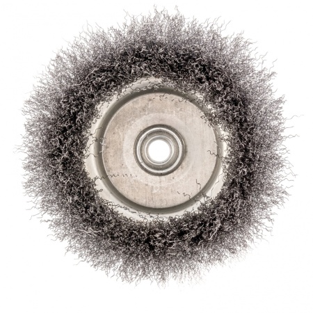 Щетка для болгарки "чашка" "Сибртех" d150мм М14 (витая проволока)