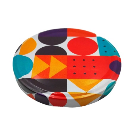 Крышка "твист-офф" d100мм (литография) "Летний муар" (Воронеж)