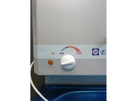 Умывальник дачный "ElectroVel" (бачок 17л, нерж.мойка, ЭВН) (серебро на белом)