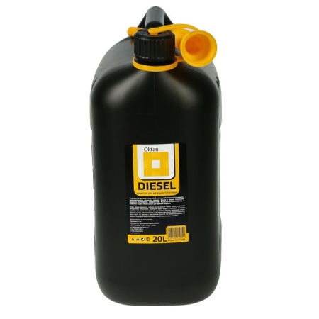 Канистра 20л пластик. для ГСМ Diesel (черный)