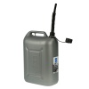 Канистра 25л пластик. для ГСМ Metal (серый)