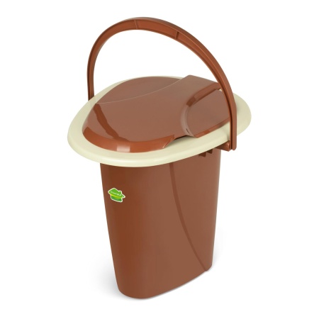 Ведро-туалет п/эт. 16л (цветное)