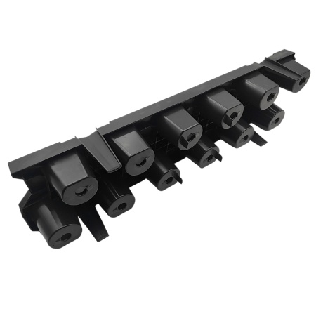 Кассета транспортная для рассады земляники 12яч. 695х166мм (полистирол) черная