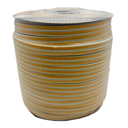 Уплотнитель резин.самокл.D-проф. белый 9х8ммх100м