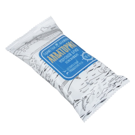 Салфетки влажные "Акватория" уп.15шт.