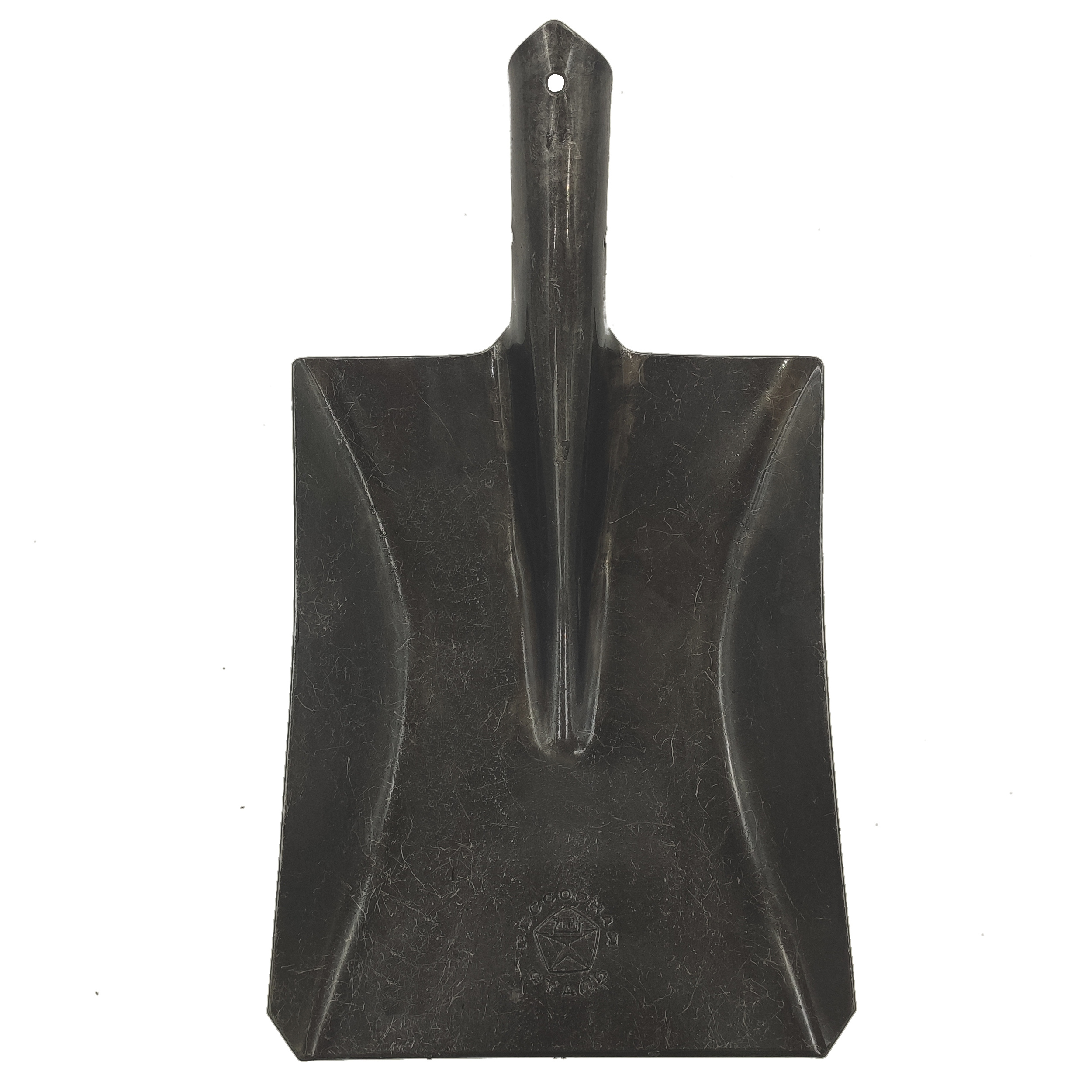 Лопата совковая высокопрочная строительная (рессорная сталь) "УралШтамп"