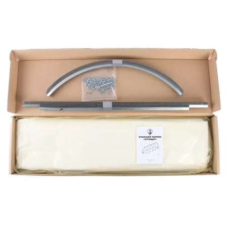 Парник стальн. "АгроЩит" 5,2х1,03м высота 1,18м с укр.мат.повыш.прочности