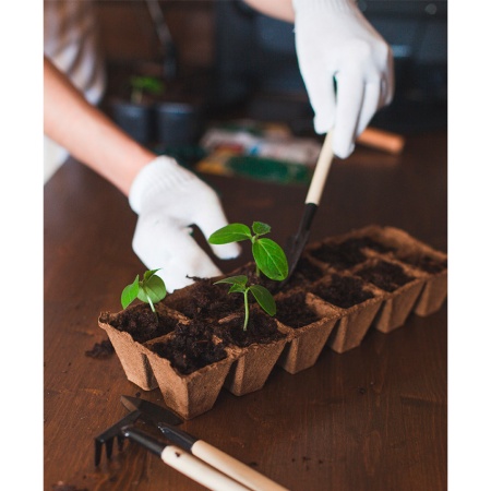 Набор торф. горшочков 50х50х50мм (2 блока х12яч.)