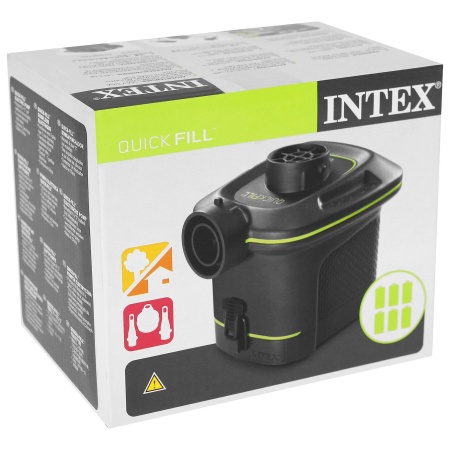 Насос эл. на батарейках, 3 насадки (66638)