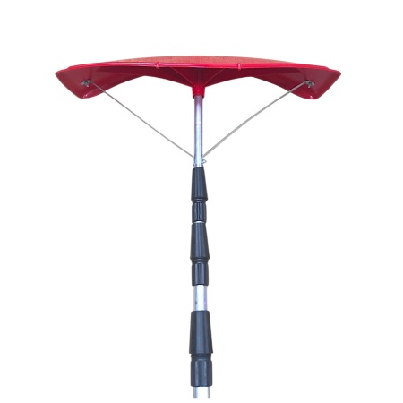 Скребок для уборки снега с крыши  с телескоп.ручкой