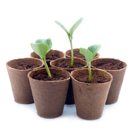 Горшочек торфяной  d80мм h80мм