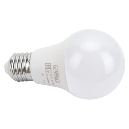 Лампа светодиодная "GENERICA" Е27 12Вт форма "Груша" А60, 4000К (нейтральный свет)