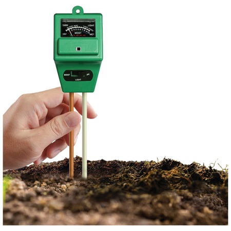 Измеритель влажности, кислотности, освещенности почвы
