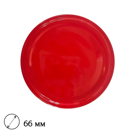 Крышка "твист-офф" d66мм (красная) (Елабуга)
