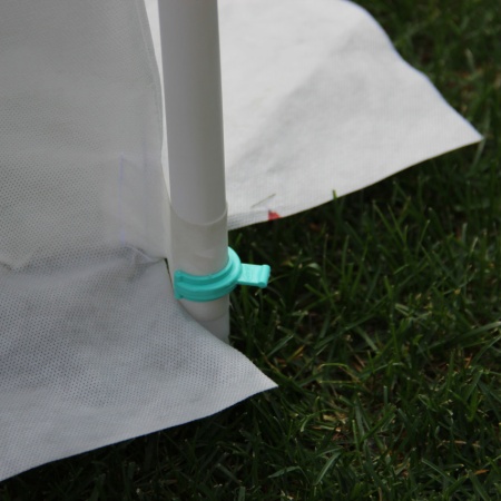 Парник п/эт. "Отличник" 3х1,15м высота 1,15м с укр.мат.60г/кв.м,  дуга 2,8м, двери на молниях