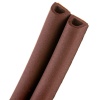 Уплотнитель резин.самокл.D-проф. коричневый 9х8ммх 6м