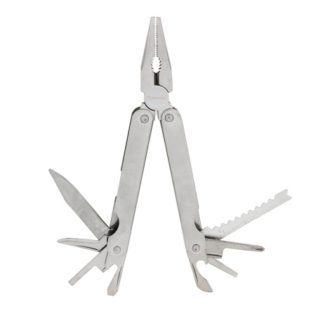 Инструмент многофункциональный 15см "Ермак" 15 ф-ций, нерж.сталь