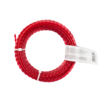 Леска для триммера витая d3мм (10м) (овал)