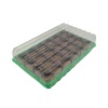 Мини-парник для рассады с торф.табл. с крышкой (24 таблетки d41мм, кассета и лоток полистирол)