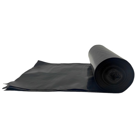 Мешки для мусора 120л, 70х110см, 50мкм, рулон 10шт., ПВД "Ромашка Для стройки"