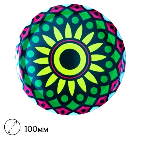 Крышка "твист-офф" d100мм (литография) "Летний муар" (Воронеж)