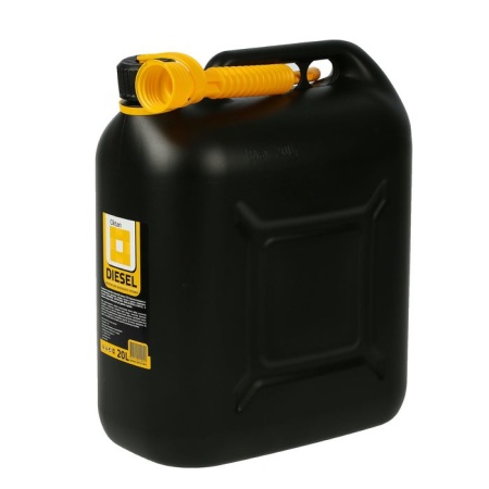 Канистра 20л пластик. для ГСМ Diesel (черный)