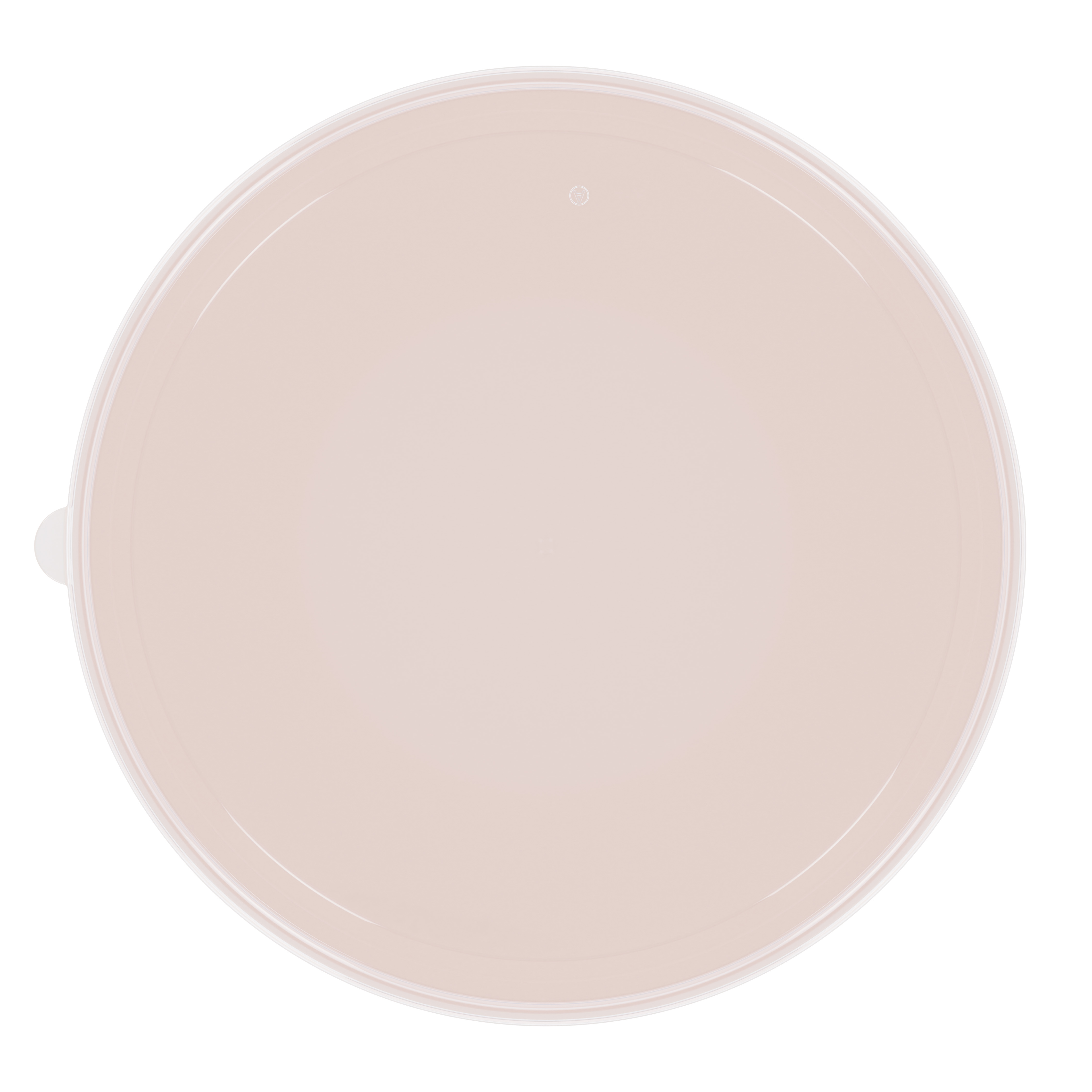 Миска с крышкой "Оазис" п/эт. 2,5л (бежевый)