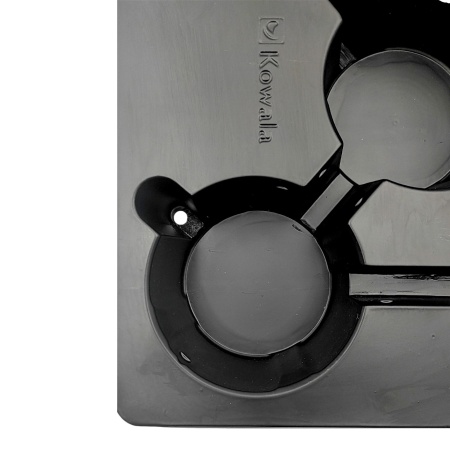 Кассета транспортная для рассады 8яч. d12см 530х320мм (полистирол) черная