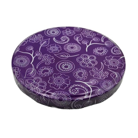 Крышка "твист-офф" d100мм (литография) "Летний муар" (Воронеж)