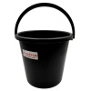 Ведро п/эт. 10л черное, хозяйственное, с мерной шкалой, морозостойкое