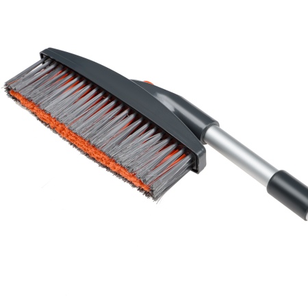 Щетка автомобильная 88-118см телескопическая со скребком