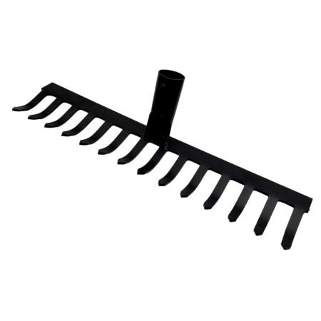 Грабли (14 прямых зубьев) 355мм, зуб 55мм, порошк.покр.