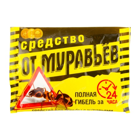 Абсолют (25г) дуст от муравьев, тараканов, клопов, блох, мух, крысиных клещей