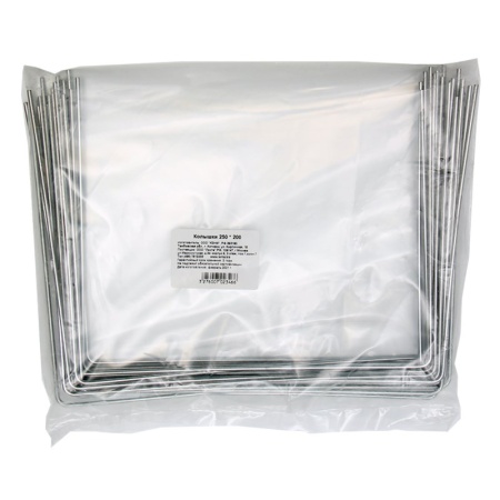 Скоба П-обр. 25х20см, d3мм металл. для крепления укр.материалов (20шт.)