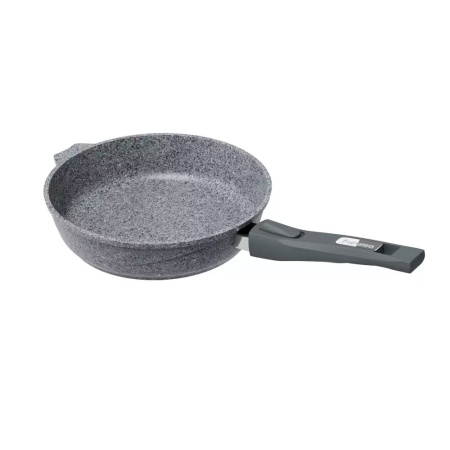 Сковорода алюмин. 22см (АП) Premium grey со съемной ручкой (022901) (Мечта)