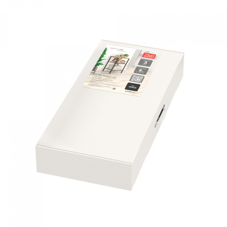 Стеллаж металл. "Торонто 13" 47х30х81,5см (белый)