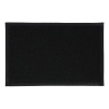 Коврик придверный, пористый 40х60см "Vortex" (черный)