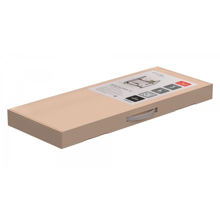 Этажерка настенная металл."Барселона 12" 45х24,5х62см (белый)