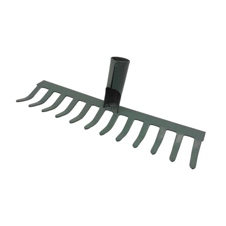 Грабли (12 прямых зубьев) 295мм, зуб 60мм, порошк.покр.
