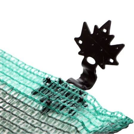 Сетка затеняющая 55% 4х6м (зеленый) (с клипсой 21шт.)