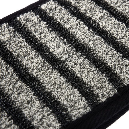 Мочалка "Мужская" 60х10см, лента с ручками (41264)