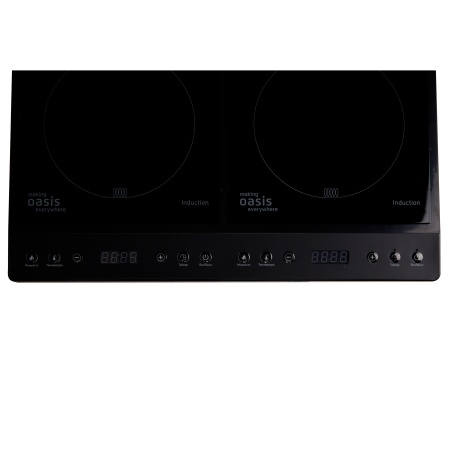 Плита индукционная эл. настольная "making Oasis everywhere" PI-DB3K 2конф., 2000/1500Вт, таймер