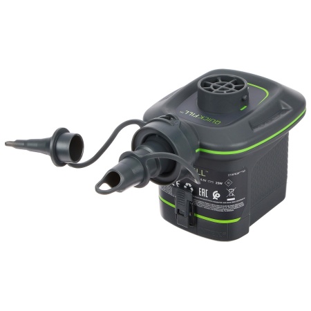 Насос эл. на батарейках, 3 насадки (66638)