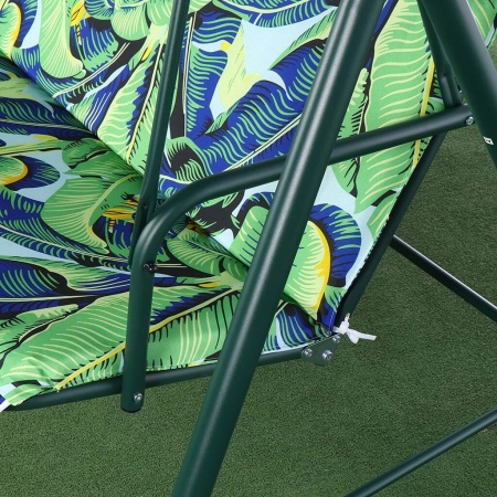 Качели садовые 3-местные 170х110х153см, до 210кг "Тропики" 