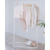 Вешалка гардеробная металл. "Радуга 3" белый