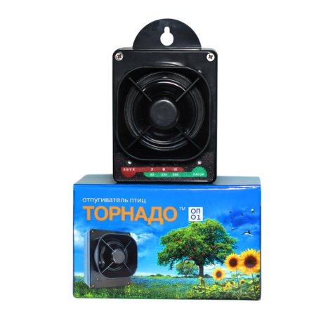 Отпугиватель птиц биоакустический "Торнадо ОП.01-А" до 2000м2 (аккумулятор)