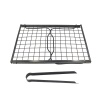 Гриль складной 35х25см, высота разлож.15см (оксидир.)
