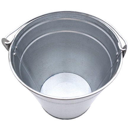 Ведро оцинкованное 9л высокое